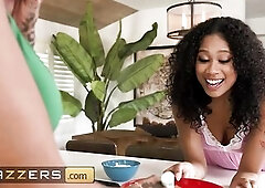 BRAZZERS - Alex Can’t Resist Leah Michelle’s Shaggy Snatch And Cheats On His Girlfriend