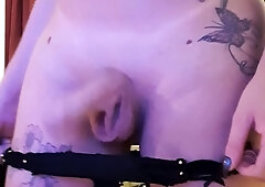Solo webcam tranny masturbation