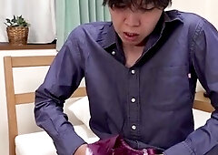 Rio Hamasaki lovely japanese model shows off her big boobs