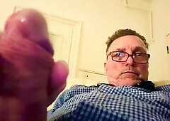 Masturbation, spouse, a big cock man