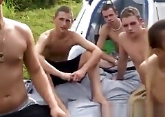 Naked boys gym video gay Quickly each one of them took hold of a beer