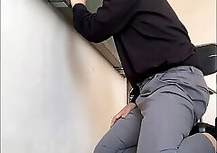 Chinese man in office