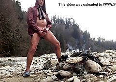 nudist with prick ring in March