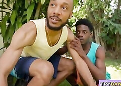 BANGBROS - Large Ass Whooty Favourable Kay Taking two Large Ebony Rods Like A Champ On MOC