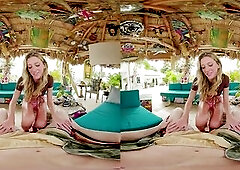 Addison Vodka Rides U in 180VR POV - Virtual Real Porn