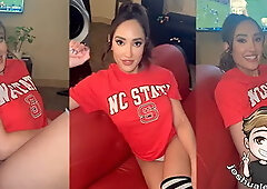 College Girl Prefers Sex Over Football