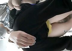 Horny fat arab housewife fingered on amateur hidden cam