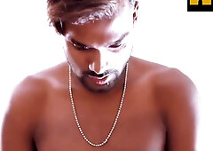 Indian wife cheats with ebony lover in passionate bedroom encounter