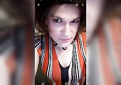 Sexy amateur Texas sissy Transgirlmolly731 (Sissy Molly Jade) shows off in constricted bodysuits, underware, wigs, chastity cage & explicit close-