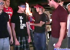 Real students humiliated during hazing