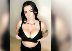 Hot British Teen JOI Striptease