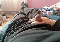 Bj, uncut penis, big dick latino
