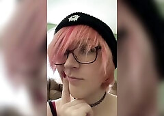 Thrashing Cute Trans Redhead