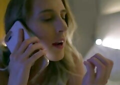 Cadence has been attending a business seminar in the city and now she's just stuck in her room seeking out some fun. Lucky for her, she gets just