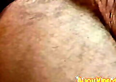 Vintage bareback doggystyle pounding after hot blowjobs