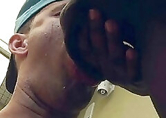 Huge Dick Black Shemale Fucks Guy