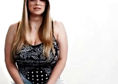 Breasty chick disclosed breathtaking body so cute angel enjoyed excitement posing action and masturbation