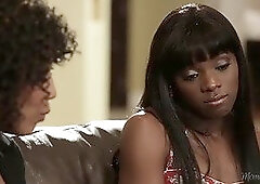 Ana Foxxx and Misty Stone lesbo fun