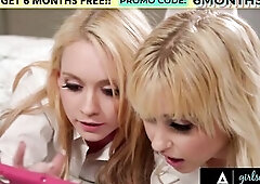 Curious Honeys Explore Lesbo Sex