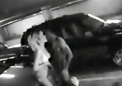 Horny fuck in the parking lot!