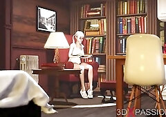 A lascivious, pretty nerdgirl student is ardent about reading books. That Babe just likes books. Her rich imagination takes her on a very piquant trav