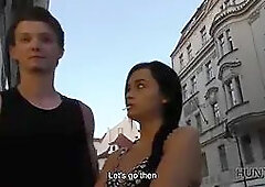 Hunt4k. hunter buys expensive ring for hot dark haired erica