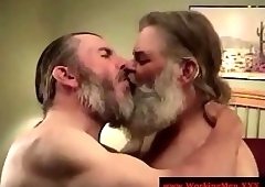 Redneck bear sucking in the shower