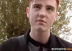 Justin Baber rails 2 furious spunk-pumps in the moving camper