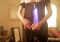 crossdressing and wanking