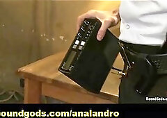 The Policeman Fucks with our Creepy Janitor