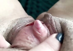 Large Love button Masturbation