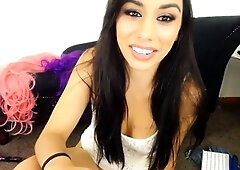 Pale amateur teen brunette Lynn Love