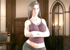 Two milfs, big nipples, 3 dimensional