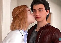 Porn game, big boobs, lets play