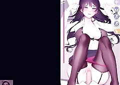 In this CG game u screw your hawt mother I'd like to fuck boss in the office. That babe has striking purple eyes and a hot figure. Elect between 