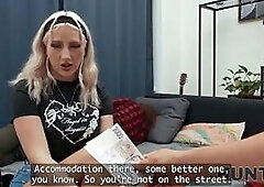 HUNT4K. Is This babe Doing It for Him or for Her Fun?