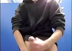 College Boy's Favorite Jerk Off Spot