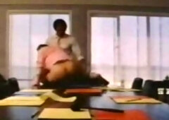 Hairy retro sluts getting it hard in their wet pussies