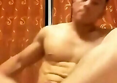 Chinese Jock Tricked into showing asshole